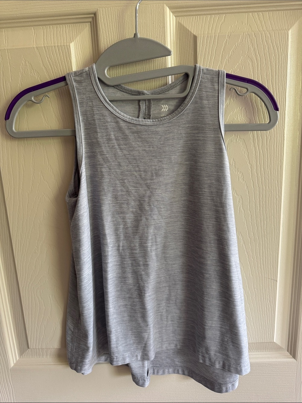 all in motion Light Gray Women's Athletic Tank Top